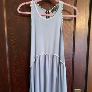 Sleeveless Blue Tunic